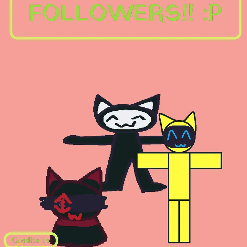 THANKS FOR 151 FOLLOWERS! by @CaduTheCat-Br