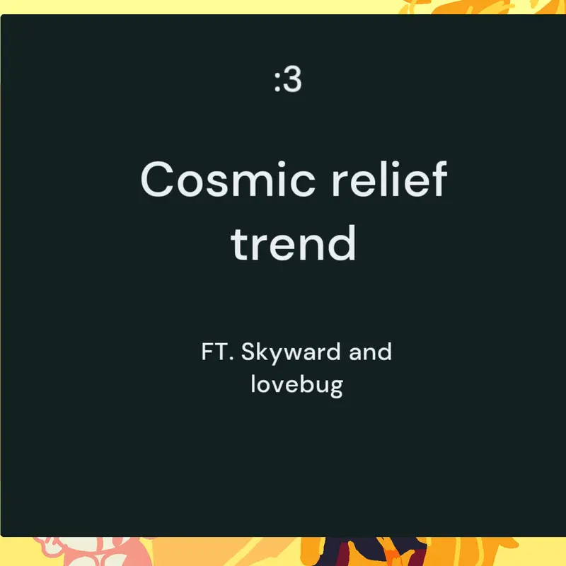 Cosmic relief by @sunny_big