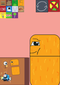Feed the chicken nugget V701K VISIT