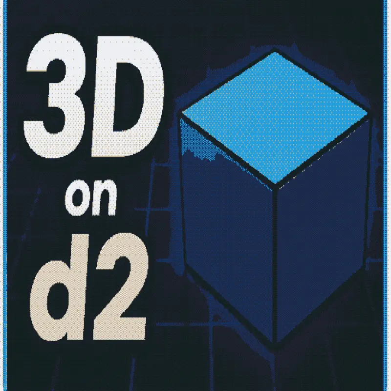 3D cube by @Yausafgmd