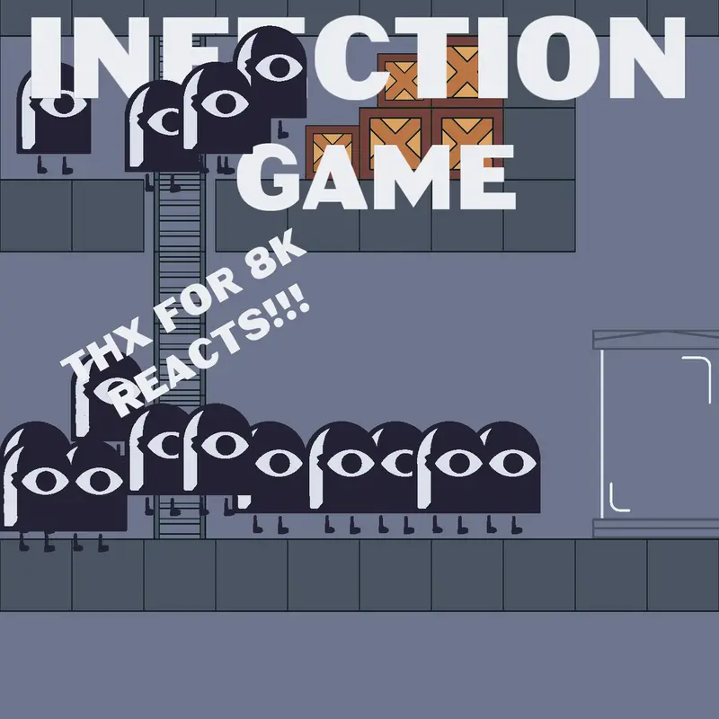 Infection game, but there are more human by @boink747zd