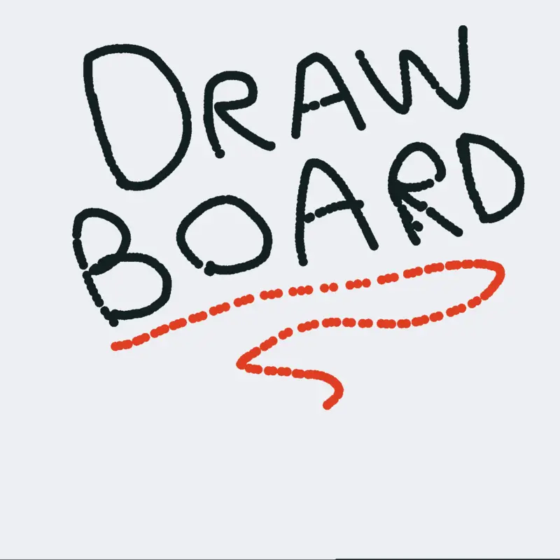 Draw board by @BagrielAlmondga
