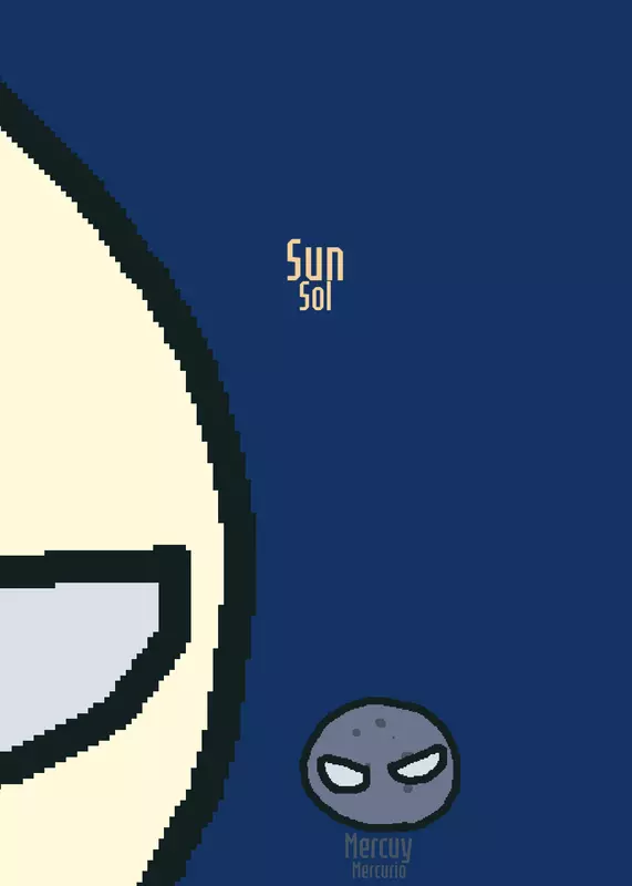 Meet the solar system! by @Byepipe04