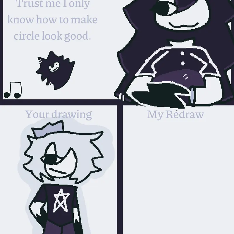 My oc! by @misscircle_fun_fan