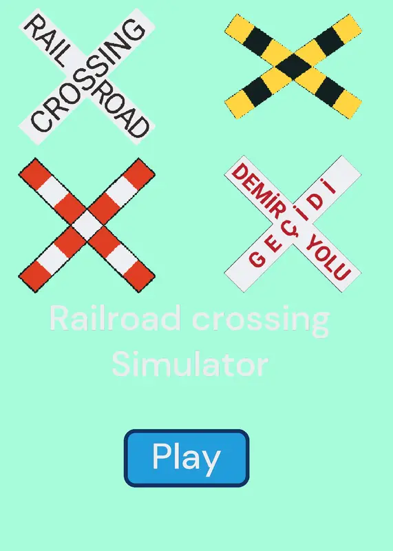 Railroad crossing Simulator by @santiagoandtsukichan