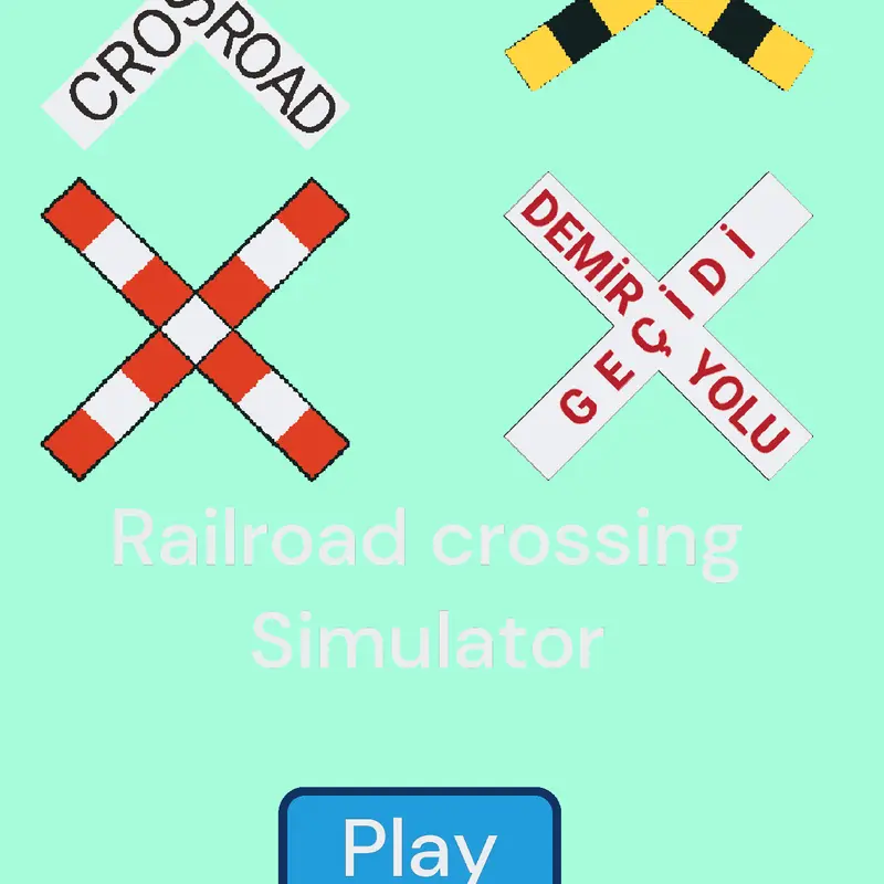 Railroad crossing Simulator by @santiagoandtsukichan