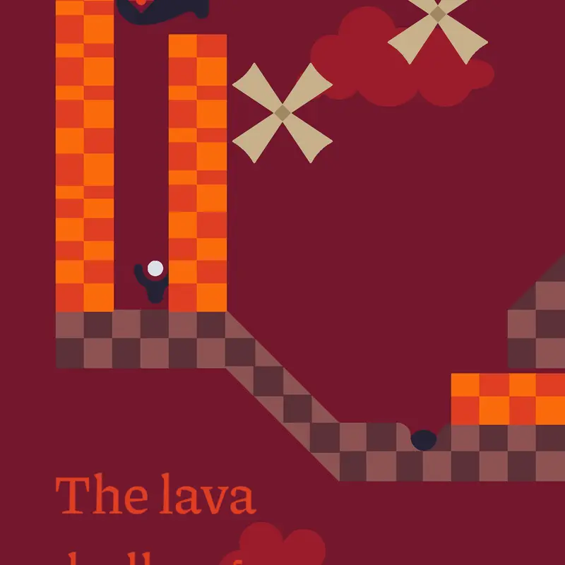 Lava challenge. by @DB1