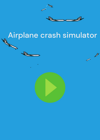 Airplane crash simulator