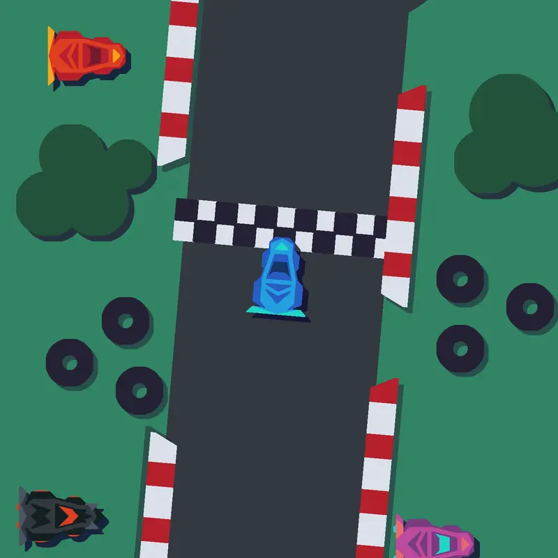 Driving game by @DavydTurov