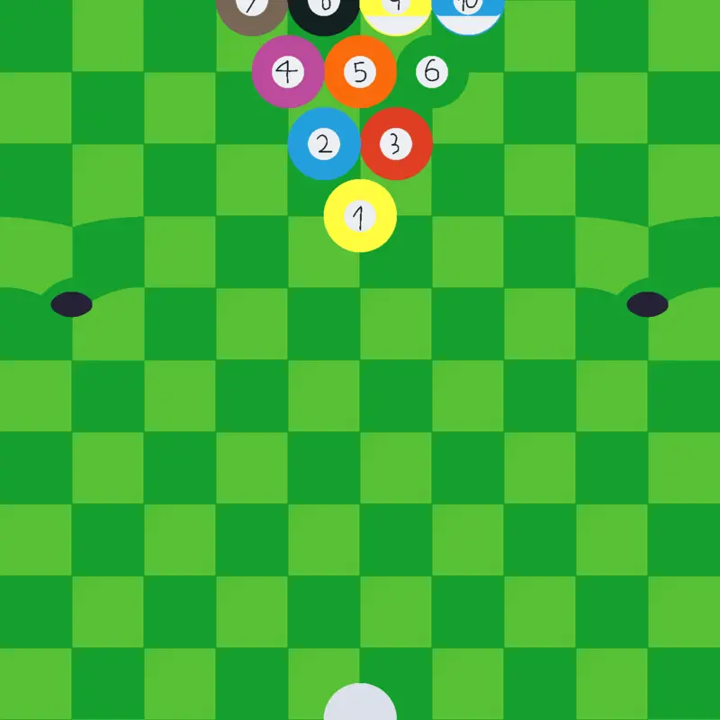 Pool 8 game by @Crimsonoon_Stickman