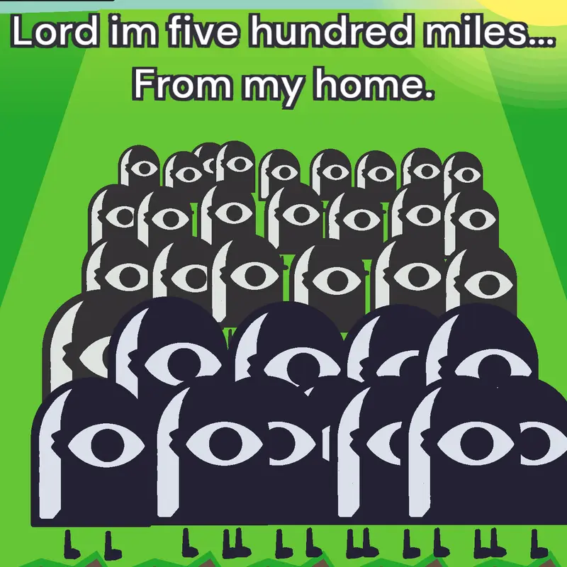 Five hundred miles. by @LegacyDuding