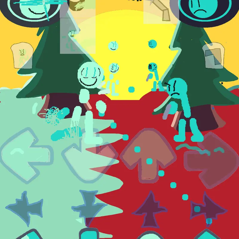 Stickman blue? Vs Stickman sky by @InakialfonsoLopezahu