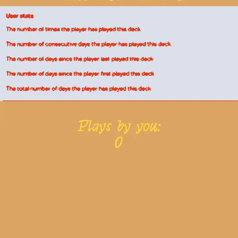 Game by @walted