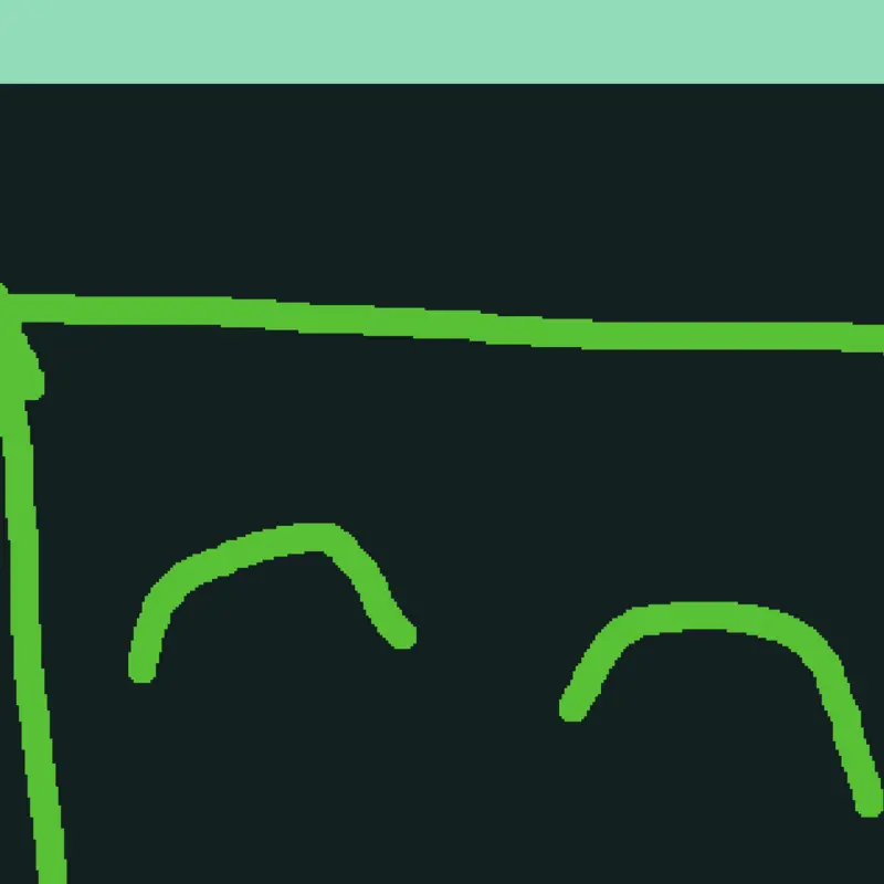 Green get saved by brown by @drewgames2026