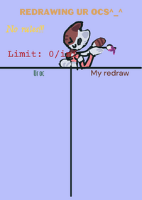 Redrawing ur ocs!!!