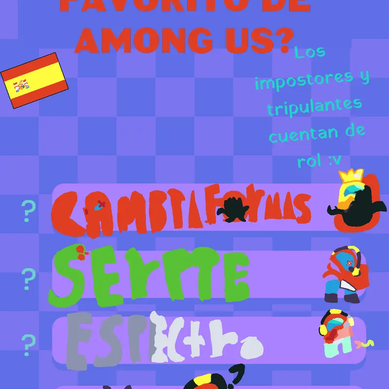 ¿Que tol de among us es tu favorito? by @compa7393