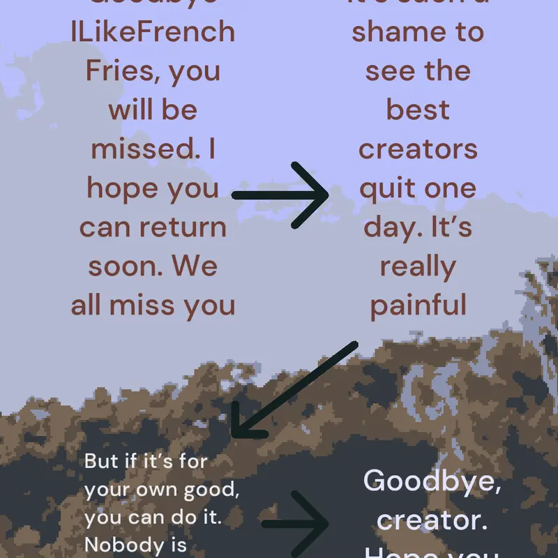 Goodbye ILikeFrenchFries. by @Blue-Raspberry