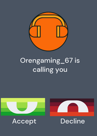 OrenGaming_67 is calling