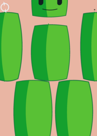 Green ragdoll game