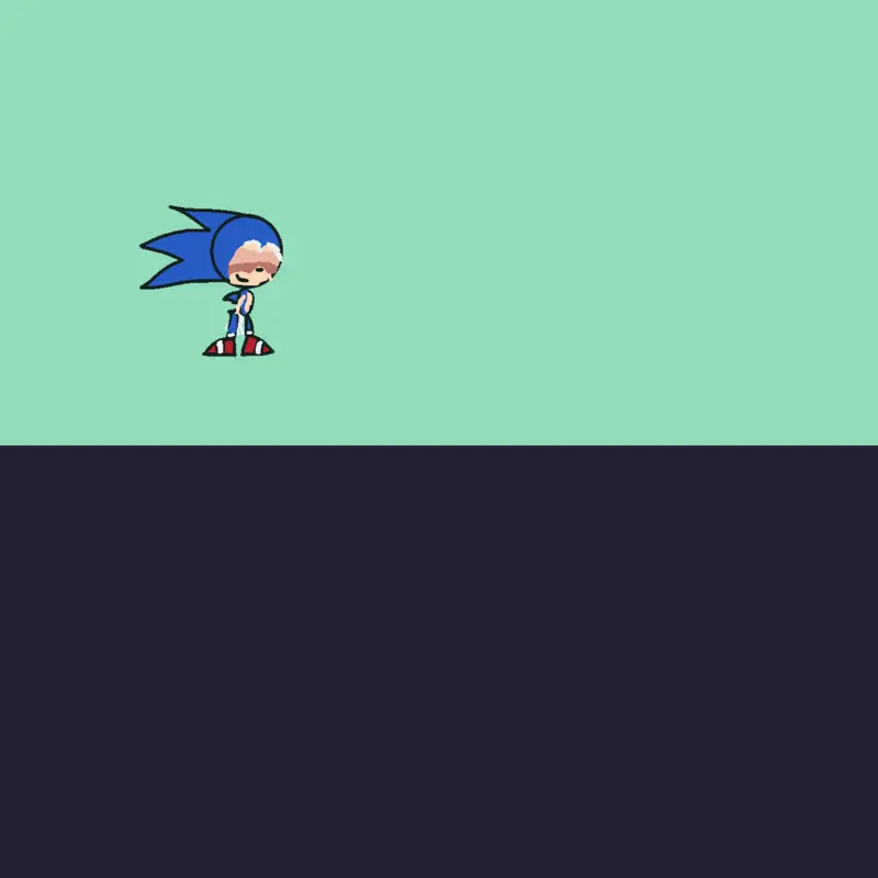 Sonic by @jaxsonCrappel
