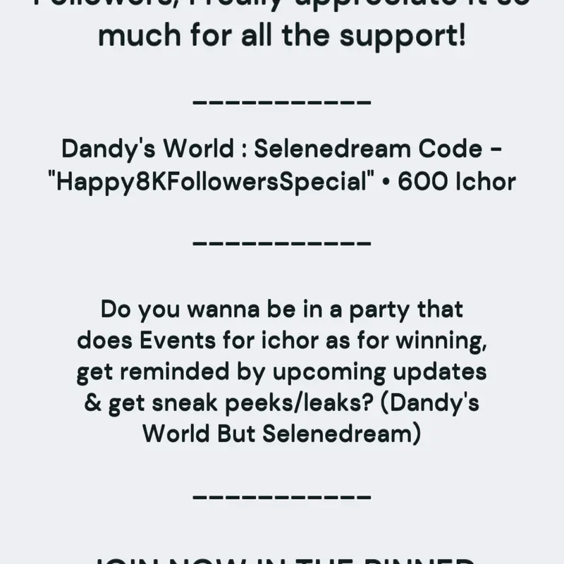 Thank you for 8,000 Followers! by @SeleneDream