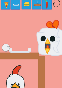 Feed chicken gun