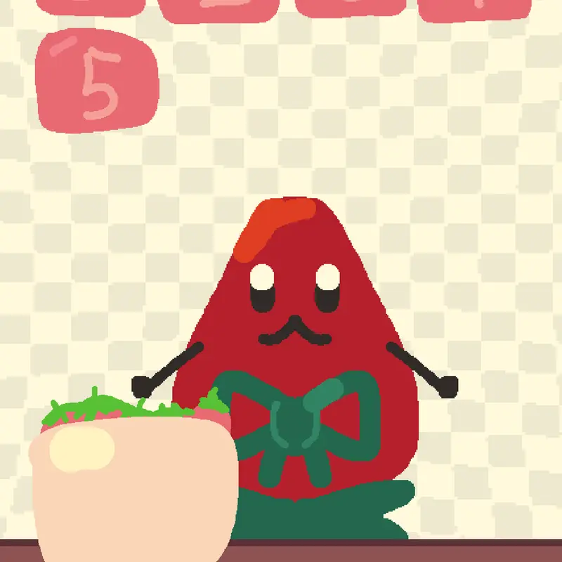 strawberry 🍓 muckbang by @qwq02848