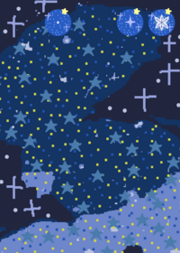 Starry lily basket