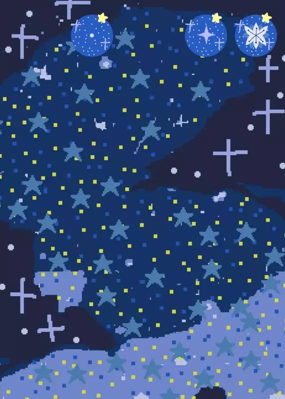 Starry lily basket by @Cocoa_1234