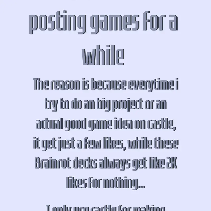Game by @Unknown404