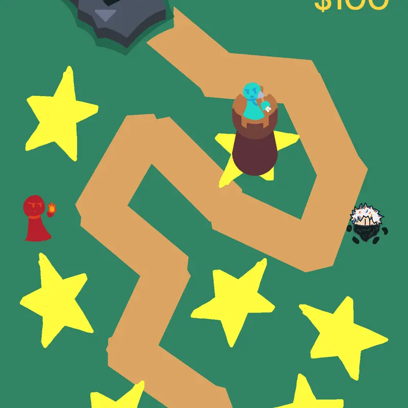 Torre de defensa de colores by @alexis_guest1337forever