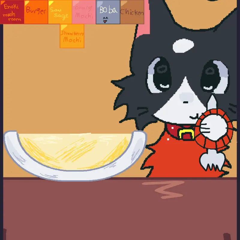 Tuxy's mukbang! by @DimoTuxii
