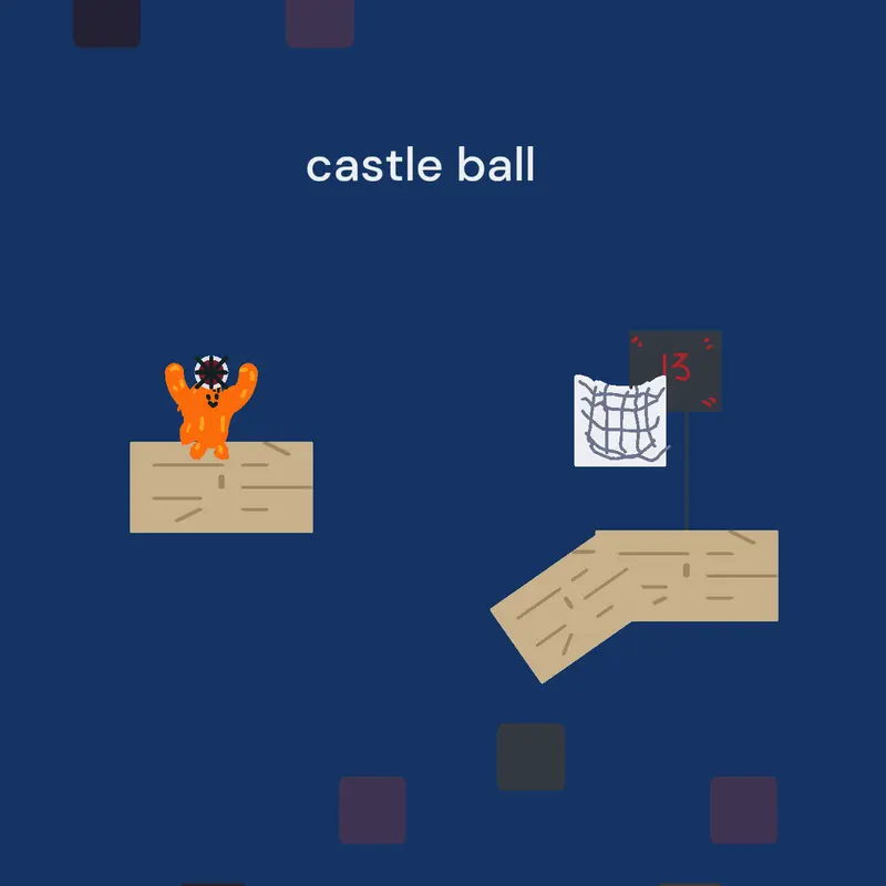 castle basket by @treces