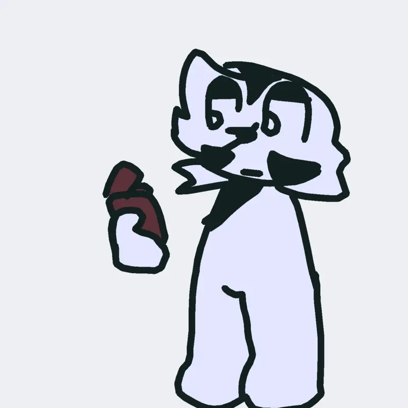 Cringe and no effort animation. by @Coleyz