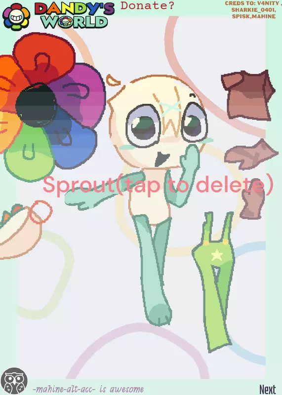 Dandys world dress up by @-mahine-