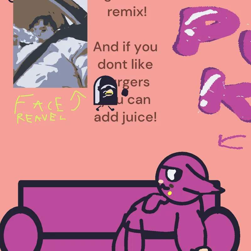 Face reaveal by @purple_kitty