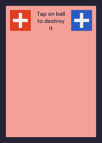 The balls don't disappear when you restart...