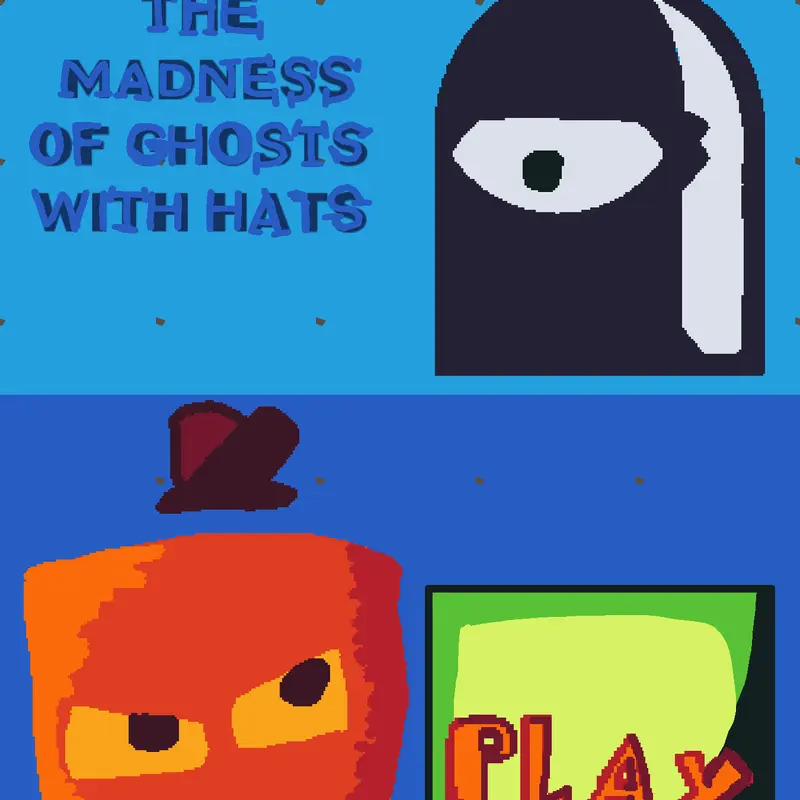 The madness of ghosts with hats by @Pinfan