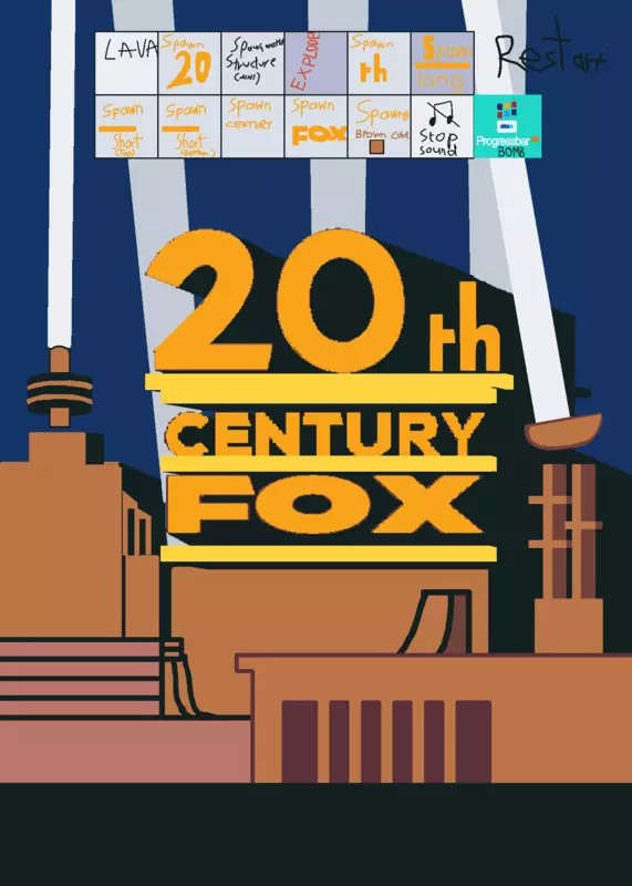 20th century fox destroy by @garlary