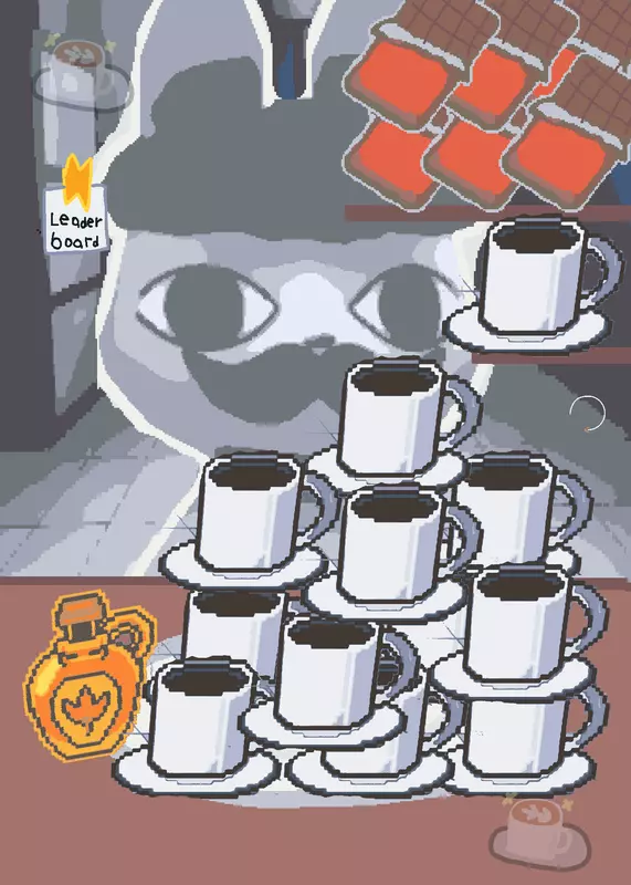 Barney loves so much coffe by @candy_sy51KR