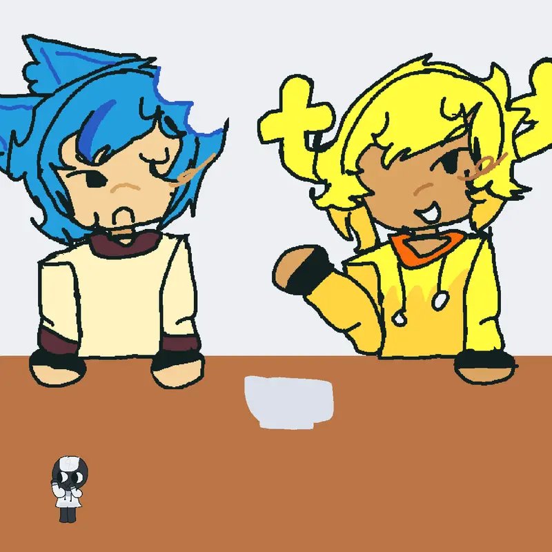 BAKE a cake with gumball and penny by @F1DZG3R4LD