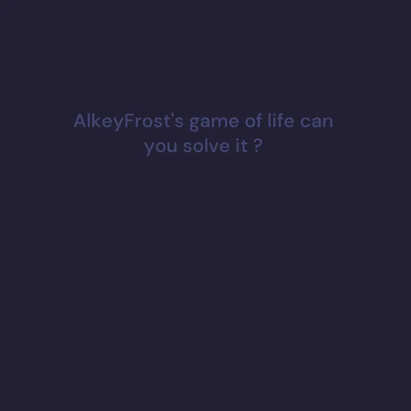 Game by @-AlkFrost-