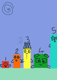 Numberblocks but with redesigns and qs