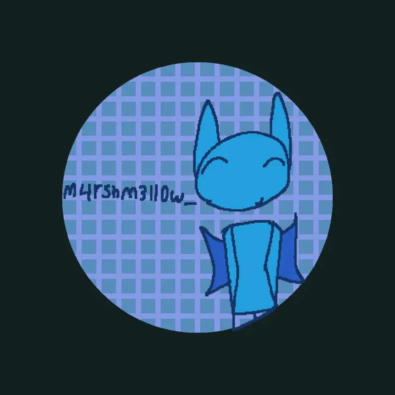 Pfp for M4RSHM3LL0W_ by @Z00BLE-XD