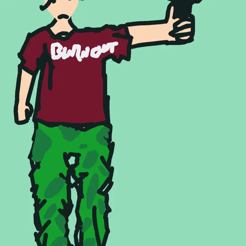 I gots a knife. #blood #imbored by @JRarts9927