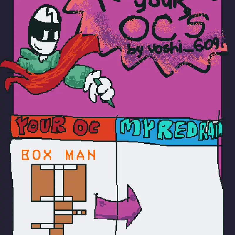box man by @Evil__Larry