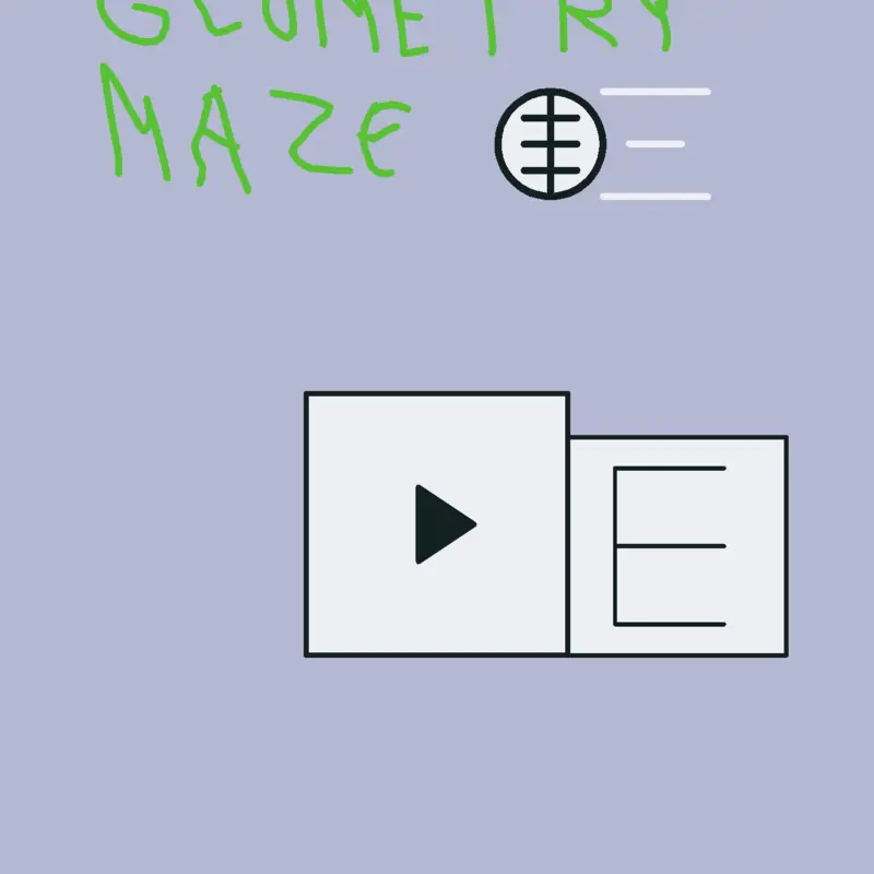 Geometry maze 1.4 by @Gastonissocool21
