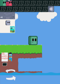 A game based on creating New cubes.