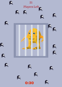 Escape from orange boi