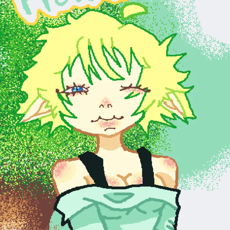 Hello!My new draw!! by @midnaburdie06